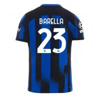 Maglie da calcio Inter Milan Nicolo Barella #23 Prima Maglia 2023-24 Manica Corta